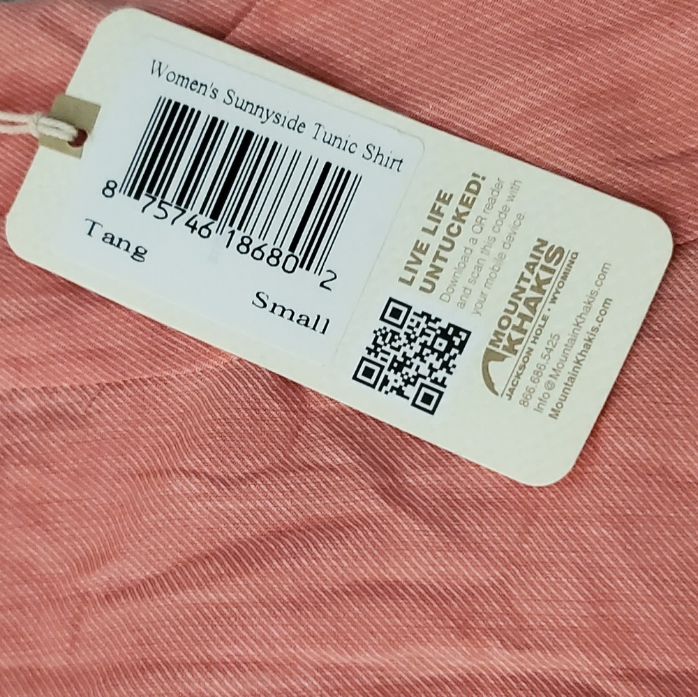 🦜 2/$10 NWT Mountain Khakis Sunnyside Tang Tunic. Small. - Picture 10 of 13